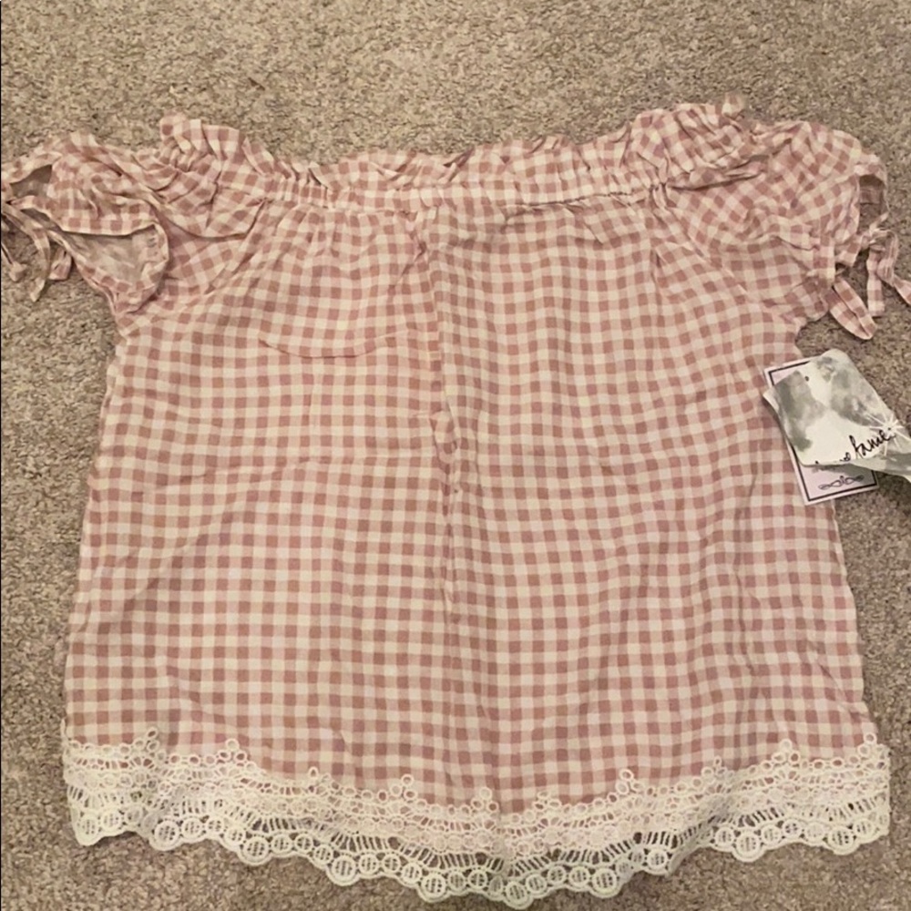 Brand New With Tags Off The Shoulder Top